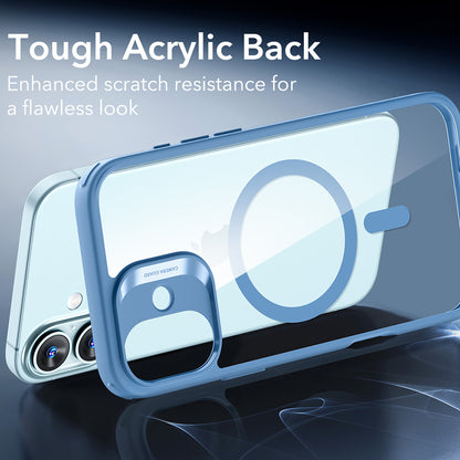 Pouzdro MagSafe pro Apple iPhone 16, ESR, Classic Hybrid, Průhledně modrá