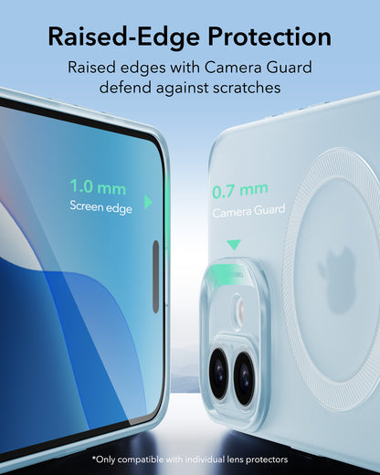 Pouzdro MagSafe pro Apple iPhone 16, ESR, Zero, Saténově modré