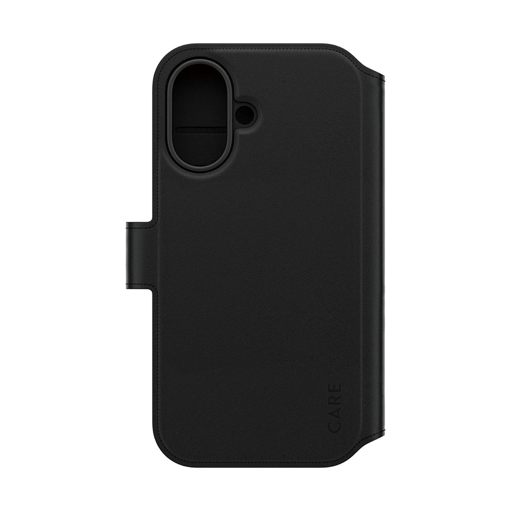 Pouzdro MagSafe pro Apple iPhone 16, PanzerGlass, Care Feature Tango Two-in-One, Černá