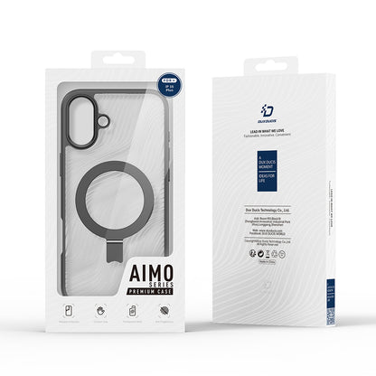 MagSafe pouzdro pro Apple iPhone 16 Plus, DUX DUCIS, Aimo Stand, černé