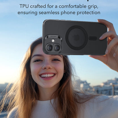 Pouzdro MagSafe pro Apple iPhone 16 Plus, ESR, Zero, Saténově černé