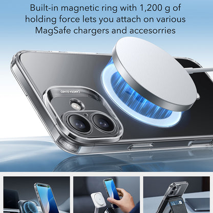 Pouzdro MagSafe pro Apple iPhone 16 Plus, ESR, Zero, Průhledné
