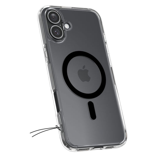 Pouzdro MagSafe pro Apple iPhone 16 Plus, Spigen, Ultra Hybrid, Černé