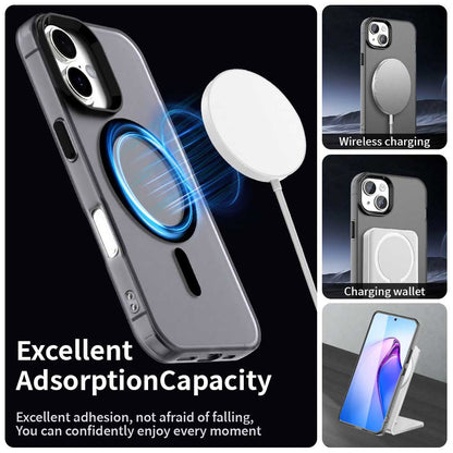 MagSafe pouzdro pro Apple iPhone 16 Plus, Techsuit, CandyCase, Černá