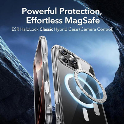 MagSafe pouzdro pro Apple iPhone 16 Pro, ESR, Classic Hybrid Slide, Transparentní