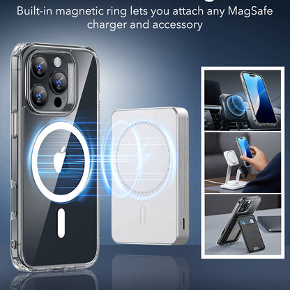 Pouzdro MagSafe pro Apple iPhone 16 Pro, ESR, Classic Hybrid, Průhledné