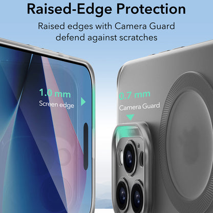 Pouzdro MagSafe pro Apple iPhone 16 Pro, ESR, Zero, Saténově šedé