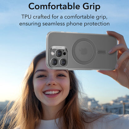 Pouzdro MagSafe pro Apple iPhone 16 Pro, ESR, Zero, Saténově šedé