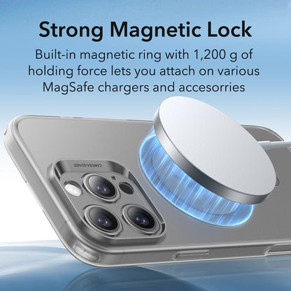 Pouzdro MagSafe pro Apple iPhone 16 Pro, ESR, Zero, Saténově šedé