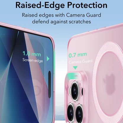Pouzdro MagSafe pro Apple iPhone 16 Pro, ESR, Zero, Saténově růžové