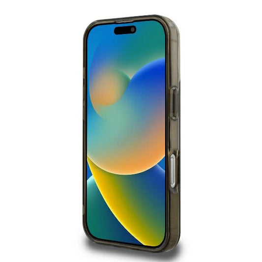 Pouzdro MagSafe pro Apple iPhone 16 Pro, Guess, IML 4G Background, Hnědá