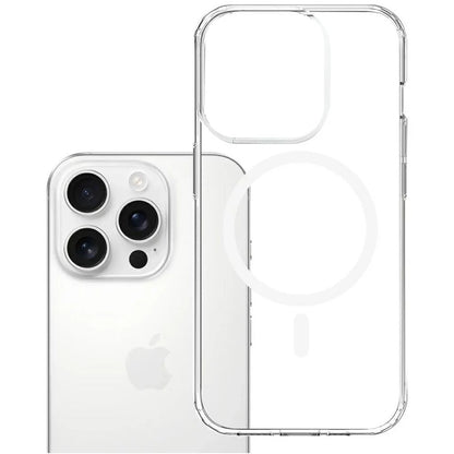 MagSafe pouzdro pro Apple iPhone 16 Pro Max, 3MK, Armor MagCase, Transparentní
