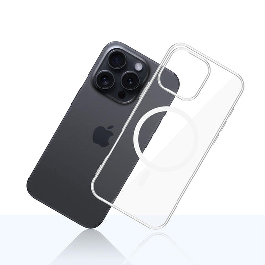 MagSafe pouzdro pro Apple iPhone 16 Pro Max, 3MK, Clear MagCase, Transparentní