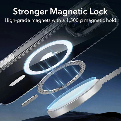 Pouzdro MagSafe pro Apple iPhone 16 Pro Max, ESR, Classic Hybrid Slide, Průhledné