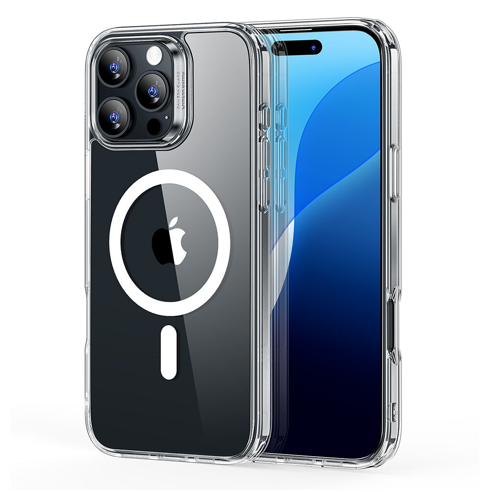 Pouzdro MagSafe pro Apple iPhone 16 Pro Max, ESR, Classic Hybrid, Průhledné