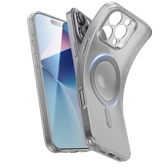 Pouzdro MagSafe pro Apple iPhone 16 Pro Max, ESR, Zero, Saténově šedé