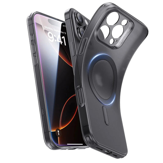 Pouzdro MagSafe pro Apple iPhone 16 Pro Max, ESR, Zero, Saténově černé