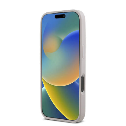 Pouzdro MagSafe pro Apple iPhone 16 Pro Max, Guess, 4G Classic, Růžové