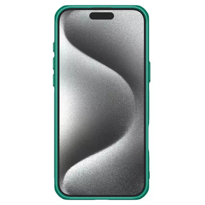 MagSafe pouzdro pro Apple iPhone 16 Pro Max, Nillkin, Iceblade Prop (bez výřezu na kameru), zelené