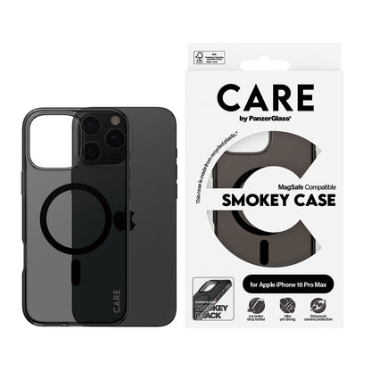 Pouzdro MagSafe pro Apple iPhone 16 Pro Max, PanzerGlass, Care Urban Combat, Černá