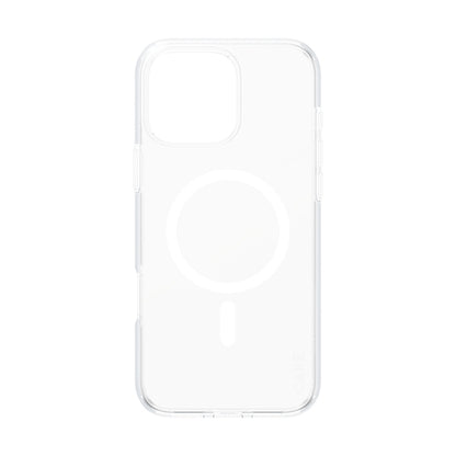 Pouzdro MagSafe pro Apple iPhone 16 Pro Max, PanzerGlass, Care Urban Combat, Bílá Transparentní