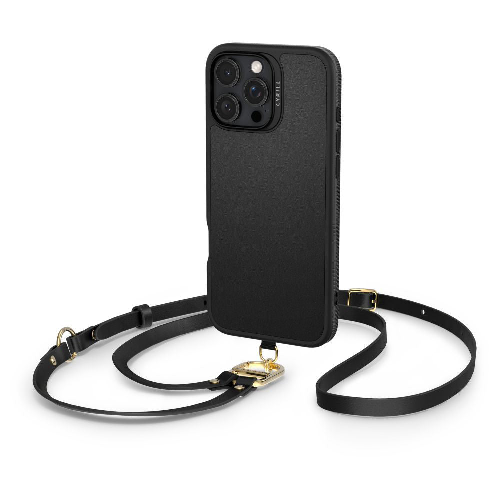 Pouzdro MagSafe pro Apple iPhone 16 Pro Max, Spigen, Cyrill Kajuk Classic Charm, Černá
