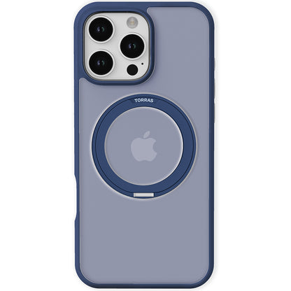 Pouzdro MagSafe pro Apple iPhone 16 Pro Max, Torras, Ostand Pro, Námořnická modř