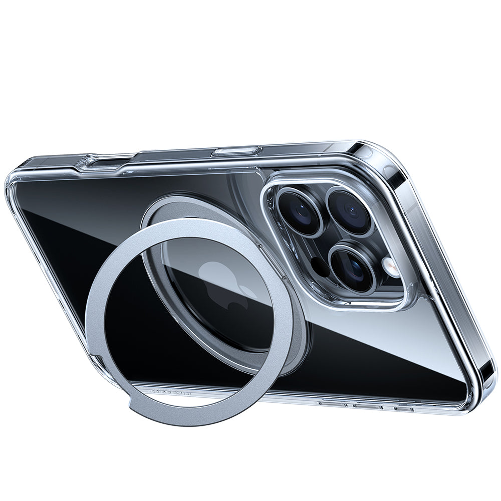 Pouzdro MagSafe pro Apple iPhone 16 Pro Max, Torras, Ostand Pro, Průhledné