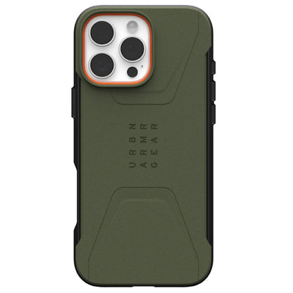 Pouzdro MagSafe pro Apple iPhone 16 Pro Max, Urban Armor Gear, Civilian, Zelená