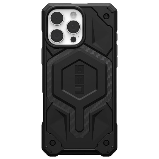 MagSafe pouzdro pro Apple iPhone 16 Pro Max, Urban Armor Gear, Monarch Pro Carbon, černé