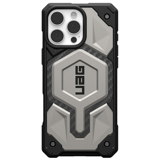 MagSafe pouzdro pro Apple iPhone 16 Pro Max, Urban Armor Gear, Monarch Pro, Šedé
