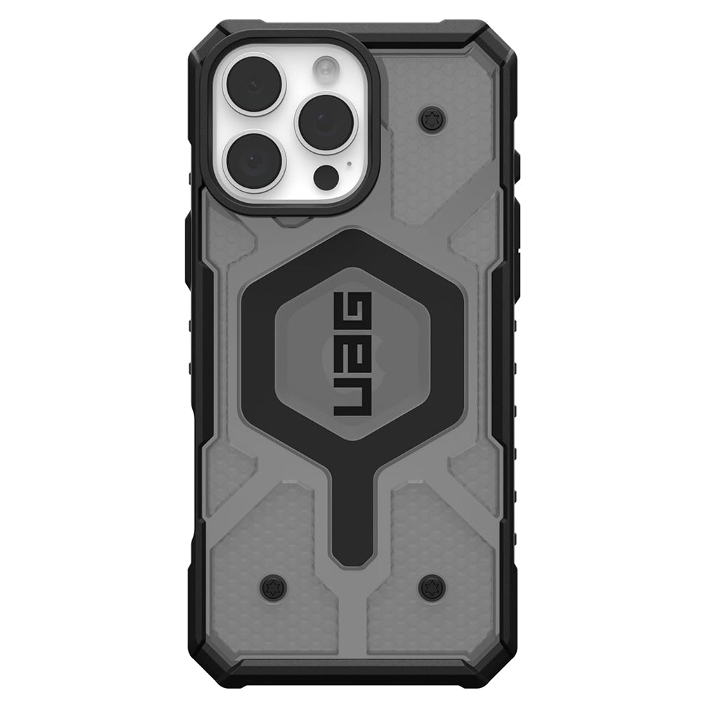 MagSafe pouzdro pro Apple iPhone 16 Pro Max, Urban Armor Gear, Pathfinder Clear Bundle, Šedá