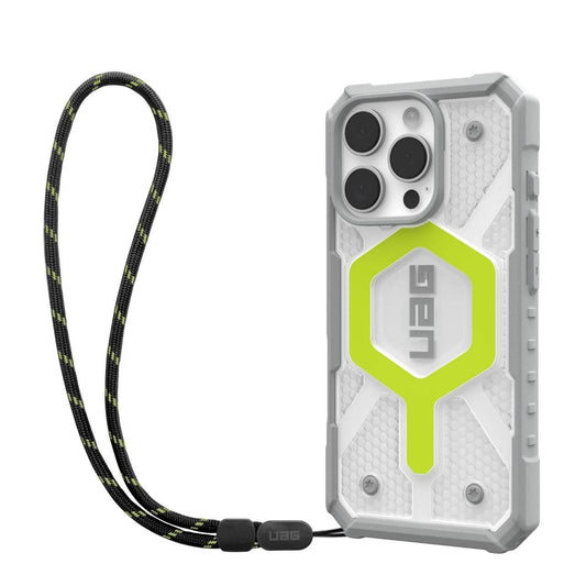 MagSafe pouzdro pro Apple iPhone 16 Pro Max, Urban Armor Gear, Pathfinder Clear s poutkem, zelené