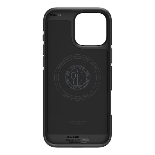 Pouzdro MagSafe pro Apple iPhone 16 Pro, Spigen, Core Armor, Matně černé ACS08158