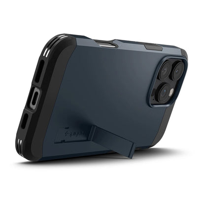 Pouzdro MagSafe pro Apple iPhone 16 Pro, Spigen, Tough Armor, Modrá ACS08147