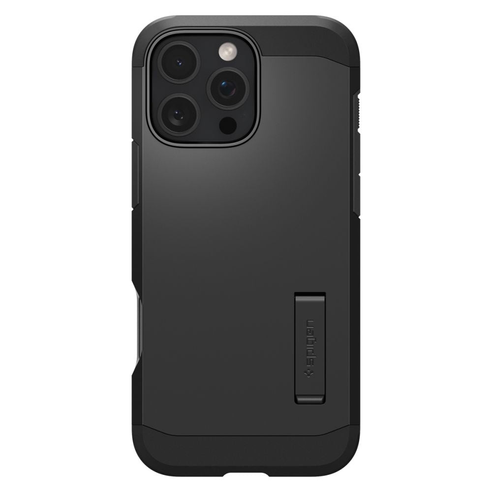 MagSafe Case for Apple iPhone 16 Pro, Spigen, Tough Armor, Black ACS08146