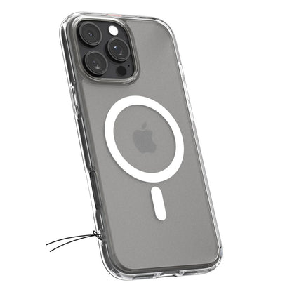Pouzdro MagSafe pro Apple iPhone 16 Pro, Spigen, Ultra Hybrid, Saténově průhledné ACS08133