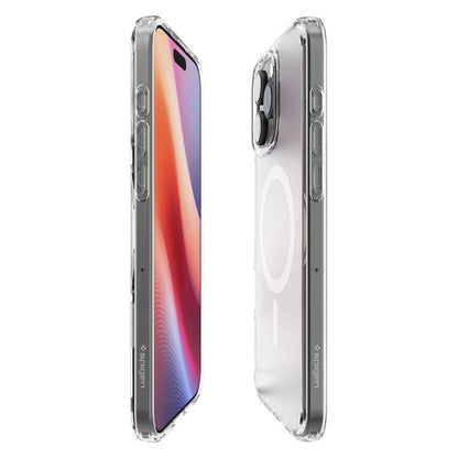 Pouzdro MagSafe pro Apple iPhone 16 Pro, Spigen, Ultra Hybrid, Saténově průhledné ACS08133