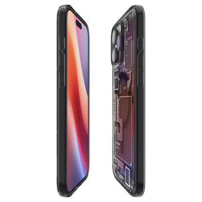 Pouzdro MagSafe pro Apple iPhone 16 Pro, Spigen, Ultra Hybrid Zero One, Matně černé ACS08135
