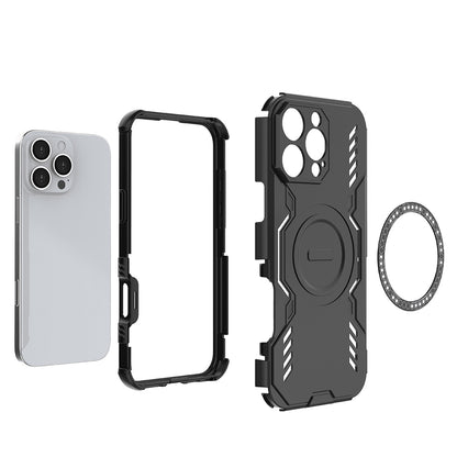 MagSafe pouzdro pro Apple iPhone 16 Pro, Techsuit, ArmorMag, modré