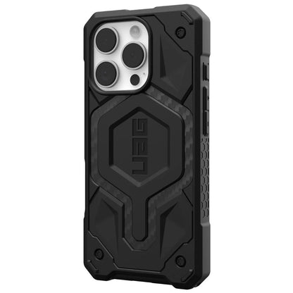 MagSafe pouzdro pro Apple iPhone 16 Pro, Urban Armor Gear, Monarch Pro Carbon, černé
