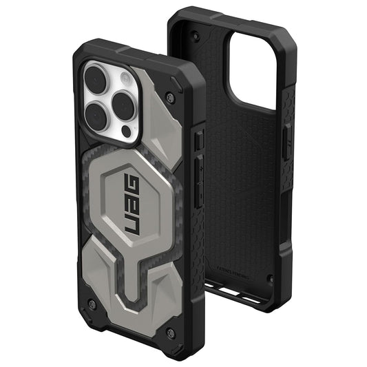 MagSafe pouzdro pro Apple iPhone 16 Pro, Urban Armor Gear, Monarch Pro, Šedé