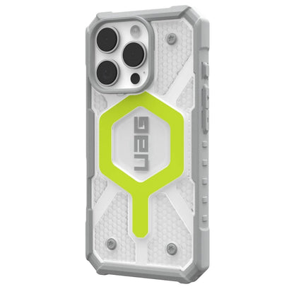 MagSafe pouzdro pro Apple iPhone 16 Pro, Urban Armor Gear, Pathfinder Clear, Zelené