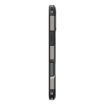 Pouzdro MagSafe pro Apple iPhone 16, Spigen, Tough Armor, Šedé