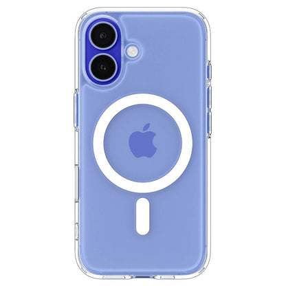 Pouzdro MagSafe pro Apple iPhone 16, Spigen, Ultra Hybrid T, Bílá ACS09073
