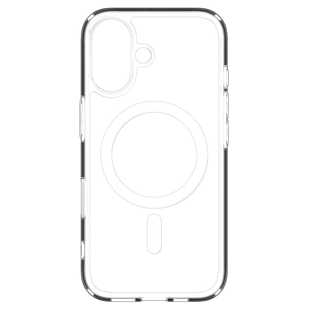 Pouzdro MagSafe pro Apple iPhone 16, Spigen, Ultra Hybrid T, Bílá ACS09073