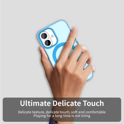 MagSafe pouzdro pro Apple iPhone 16, Techsuit, CandyCase, modré