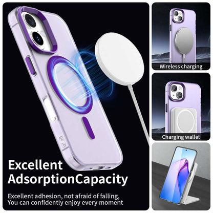 MagSafe pouzdro pro Apple iPhone 16, Techsuit, CandyCase, Fialová