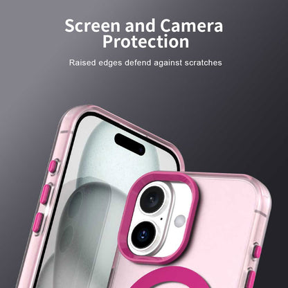 MagSafe pouzdro pro Apple iPhone 16, Techsuit, CandyCase, Růžová