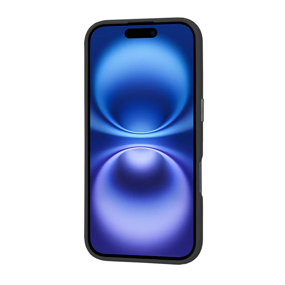 Pouzdro MagSafe pro Apple iPhone 16, Techsuit, HaloFrost, Černá